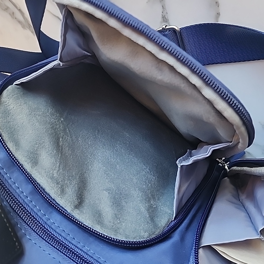 IHKWIP Laptop Travel Crossbody Tote in Navy - Picture 14 of 14